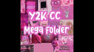 Y2K CC Mega Bundle : CAS, ACCESSORIES, ETC [Sims 4]