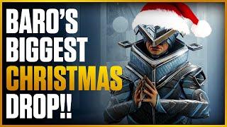 Warframe: Baro’s BIGGEST Christmas Loot Drop - Get Them Now!