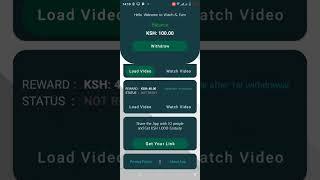 Earn Money with 'Watch and Earn to Mpesa' App | Easy Cash from Video Ads | Step-by-Step Guide!