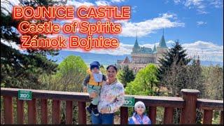 TOUR AROUND THE BOJNICE CASTE (Zámok Bojnice) - THE MEDIEVAL CASTLE OF SPIRITS IN SLOVAKIA