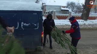 В Балакове торжественно открыли "Аллею позора" Регионального оператора по мусору