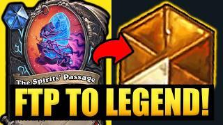 65% To Legend w/ ZERO Starcraft Cards! | FTP Account