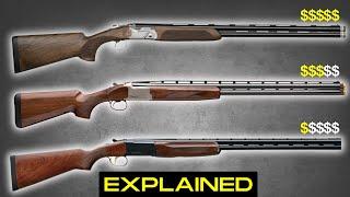 The DIFFERENCES Between Price And Quality Over Under Shotguns EXPLAINED!