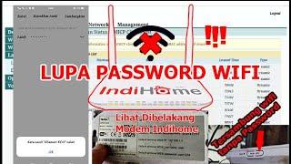 Berhasil Tersambung.!!! Lupa Password Wifi Indihome, Cara Tersambung Wifi Indihome Tanpa Password