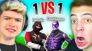 CLASHGAMES vs LUMEXX in FORTNITE!  (eskaliert)