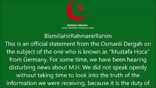 Official Statement From Osmanli Dergah