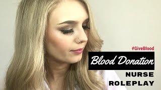 ASMR | Blood Donation Medical Nurse Roleplay - Soft Spoken For Relaxation