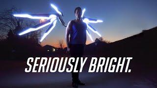 Making the BRIGHTEST Articulated Cosplay Wings