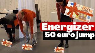 Energieke Energizer: 50 euro jump