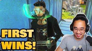 My First Wins on WORLD'S EDGE!! (officially) (Apex Legends Season 3)