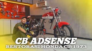 ARMADA TERBARU AKHIRNYA SELESAI!!! RESTORASI HONDA CB 1973 (CB ADSENSE)