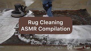 Rug Cleaning ASMR Compilation #asmr #rugcleaning #oddlysatisfying