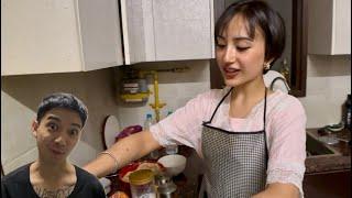 My Brother's Girlfriend Prenisha makes desi food to impress  Mom! MOM SHOCKED!! 