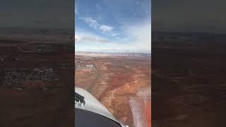 Short Final into Page, AZ on a Crisp Spring Day in Turbo #commander1000