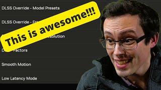 All RTX GPUs just got better! Nvidia App update allows DLSS 4 overrides, "smooth motion" and more!
