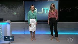 Encerramento do "RJ2" com Renata Capucci e Anne Lottermann - 14/03/2018