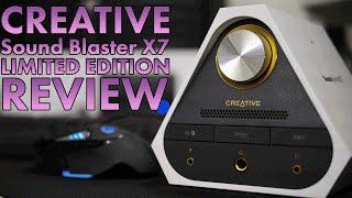 Creative Sound Blaster X7 Limited Edition Review | Best DAC for Gaming | PC and Console