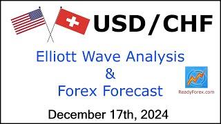 USD CHF Elliott Wave Analysis | Forex Forecast | December 17, 2024 | USDCHF Analysis Today