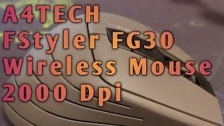 A4TECH FStyler FG30 Wireless Mouse #unboxing #shopeefinds