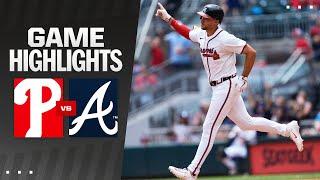 Phillies vs. Braves Game Highlights (7/7/24) | MLB Highlights