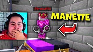 LYON ARRESTA STRECATTO CON LE MANETTE SU MINECRAFT IN LIVE!!