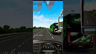 Biggest Accident Bus Simulator Indonesia Gameplay  #Bussid #shorts