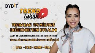  #TERRA 176 Mİlyon$ değerinde yeni #BTC alımıABD yönetimin stabilcoin düzenlemelerine etkisi 