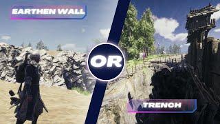 HOW TO BUILD TRENCHES AND EARTHEN WALLS