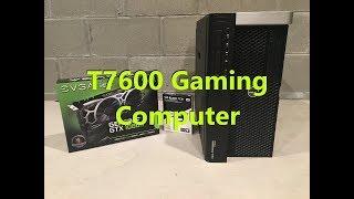 Precision T7600 Gaming Computer NVME.2 and GTX 1080 TI