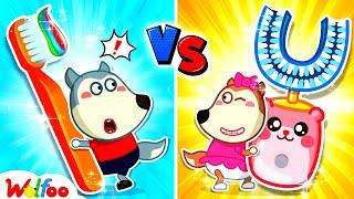 Don't Choose the Wrong Toothbrush - Best Parenting Life Hacks with Wolfoo  Wolfoo Kids Cartoon