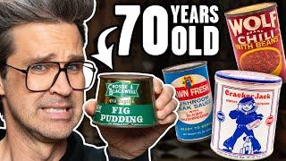 70 Year Old Canned Food Taste Test