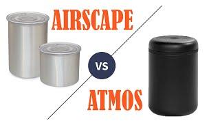 Airscape Airtight Coffee Canister vs Atmos Vacuum Canister