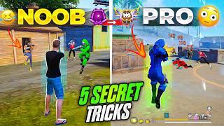 Top 5 Secret Characters in Free Fire ||  99.99% Players को नहीं पता ‍️  || FireEyes Gaming