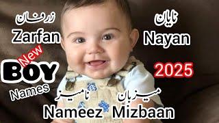 New & Unique names for muslim baby boys 2025 with meaning/ Latest Most attractive baby boys names