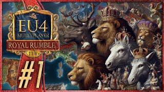 THE ROYAL RUMBLE XXIV: LE GUERRE DEL RINASCIMENTO  #1 ► Eu4 Multiplayer ITA [33 players]