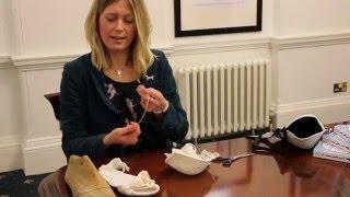 How to Make a Bra Shoe - Olivia Levez, author of THE ISLAND