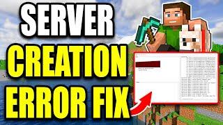 Fix Minecraft Server Creation Error “Could Not Create the Java Virtual Machine”