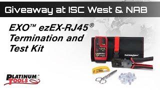 Platinum Tools Giveaway ISC West & NAB