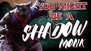 You Might Be a Shadow Monk | Monk Subclass Guide for DND 5e