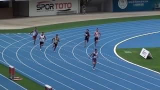 Trabzon  U18 yıldızlar ligi 400 metre erkekler 2. seri