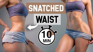 DO THIS To Get SNATCHED WAIST & ABS - Intense Sixpack Workout, No Equipment, At Home