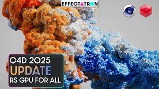 C4D 2025 Maxon | Redshift GPU for EVERYONE | Overview | News | Announcement