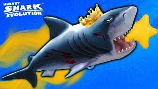 hungry shark evolution Заглючила АКУЛА В КОСМОСЕ Мегалодон проплывает сквозь стены   топ игра