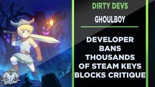 Dirty Devs: Ghoulboy Developer bans thousands of Steam Keys