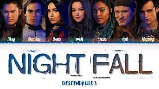 Descendants 3 "Night Falls" Lyrics (Color Coded Lyrics)