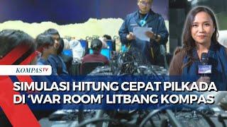 Hitung Cepat Pilkada Serentak Litbang Kompas, Libatkan 120 Orang di Pusat Data | SERIAL PILKADA