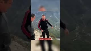 Khabib In The Dagestan Mountains With Coach