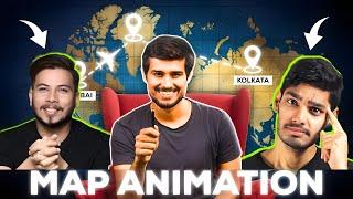 How to Create Map Animation Like Dhruv Rathee | 2025 New Ai Tool | Logical Tech