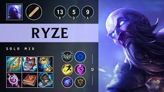 Ryze Mid vs Sylas: Triple Kill, Dominating - EUW Challenger Patch 14.23