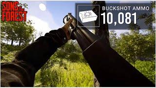 How to Get UNLIMITED Buckshot Ammo Sons of The Forest